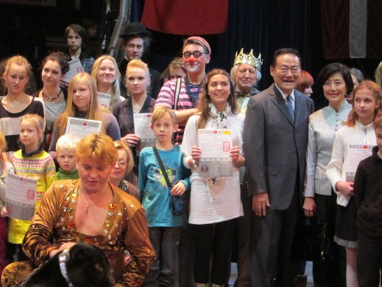 Amb. Ko, Madame Ko and all participants of the Award Ceremony.