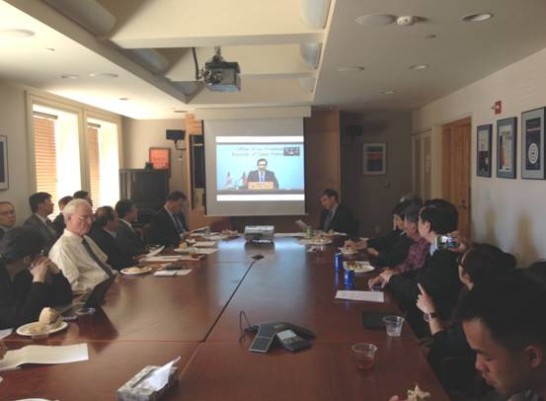 TECO’s Chief at panel discussion at Stanford University (April 9, 2014)