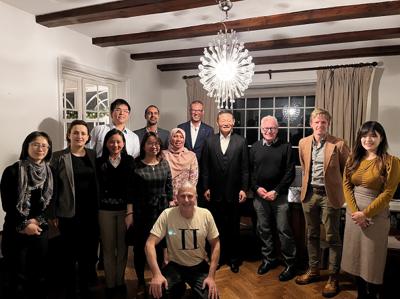 Taipei Representative Office in Denmark hosts dinner for Copenhagen International Rotary Club