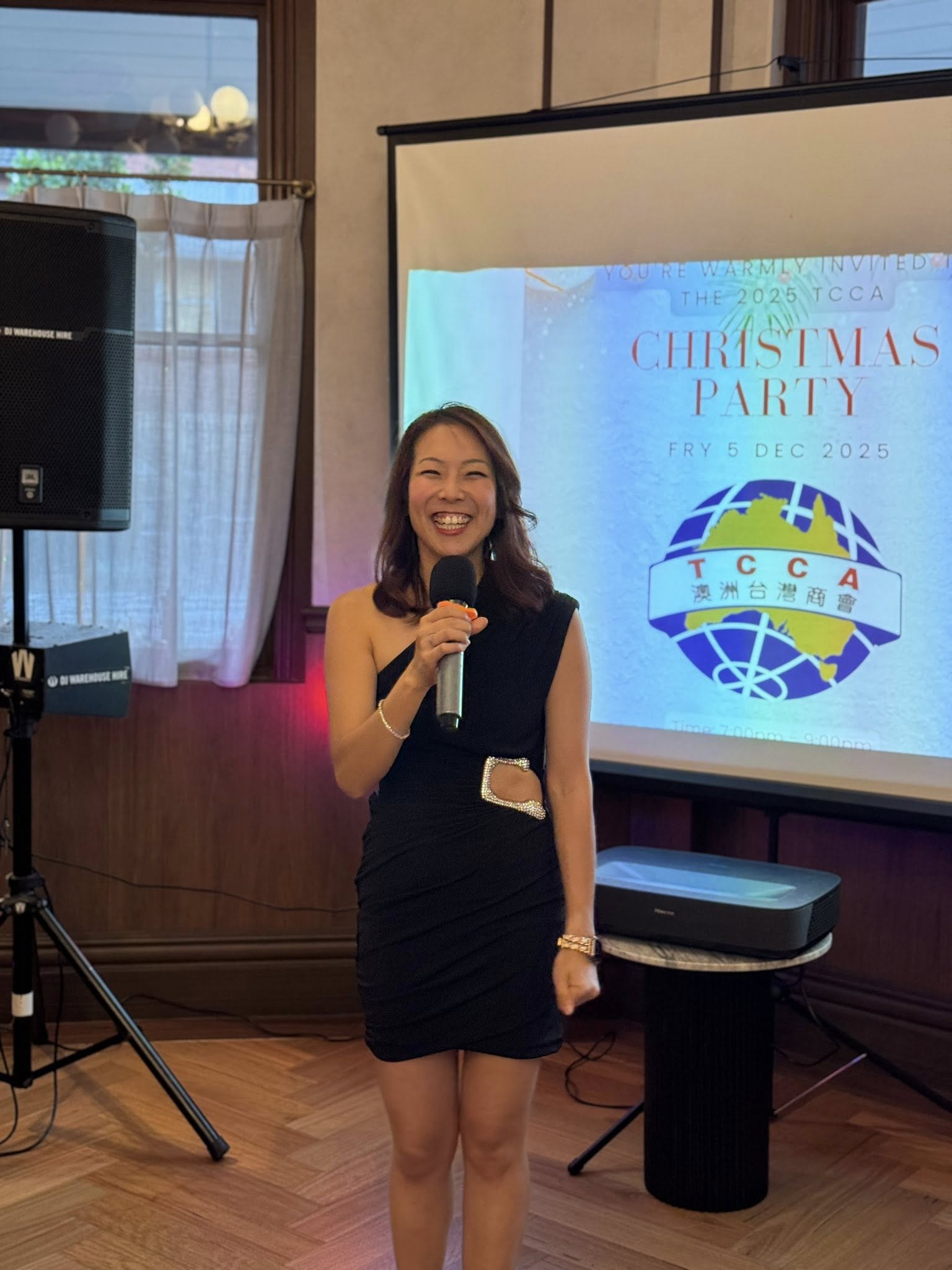 Director General David Cheng-Wei Wu and Mrs Wu Attend TCCA Year-End Christmas Event