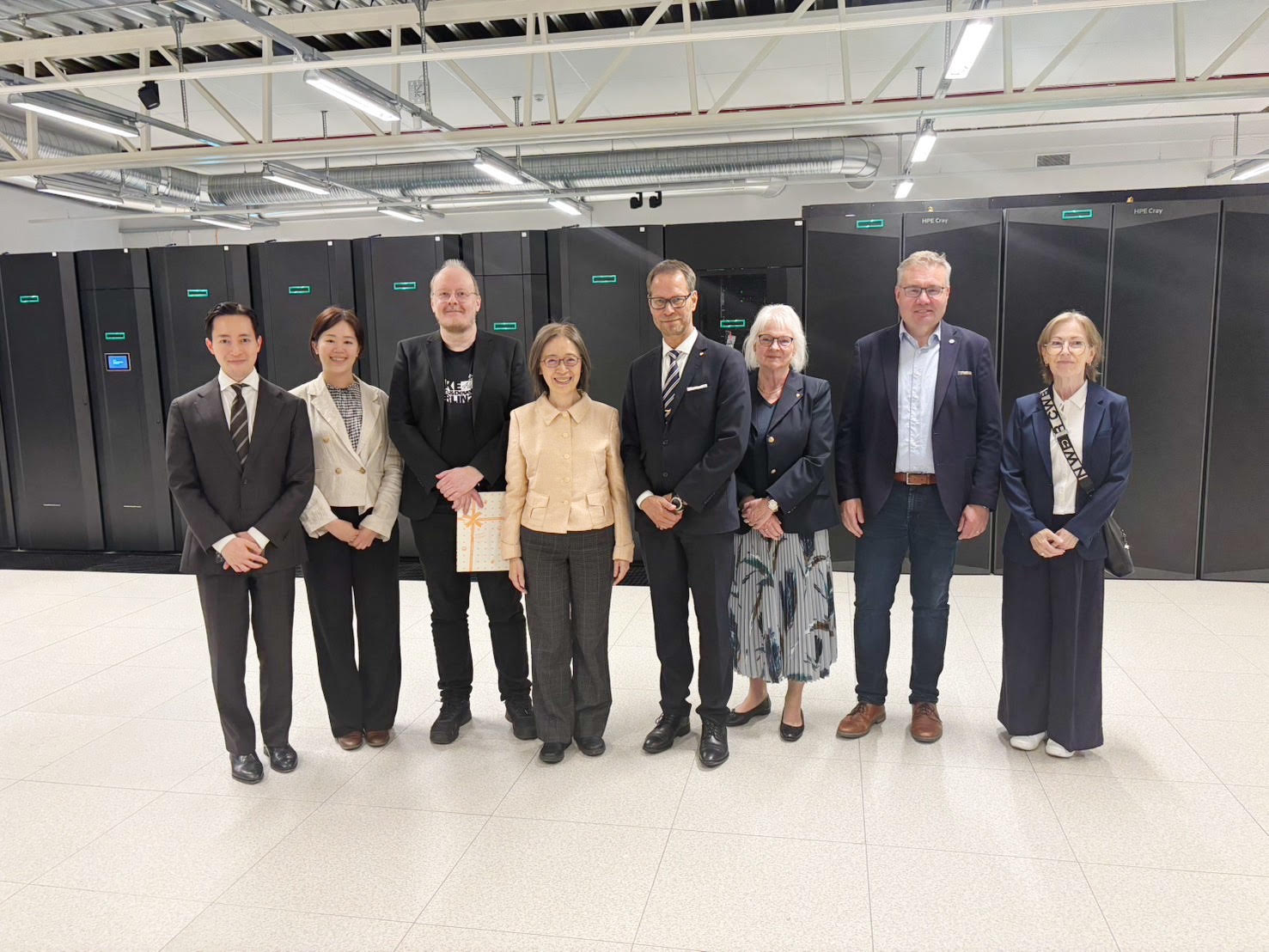 葉大使非比 於2026年6月轄訪瑞典人工智慧重鎮林雪坪市