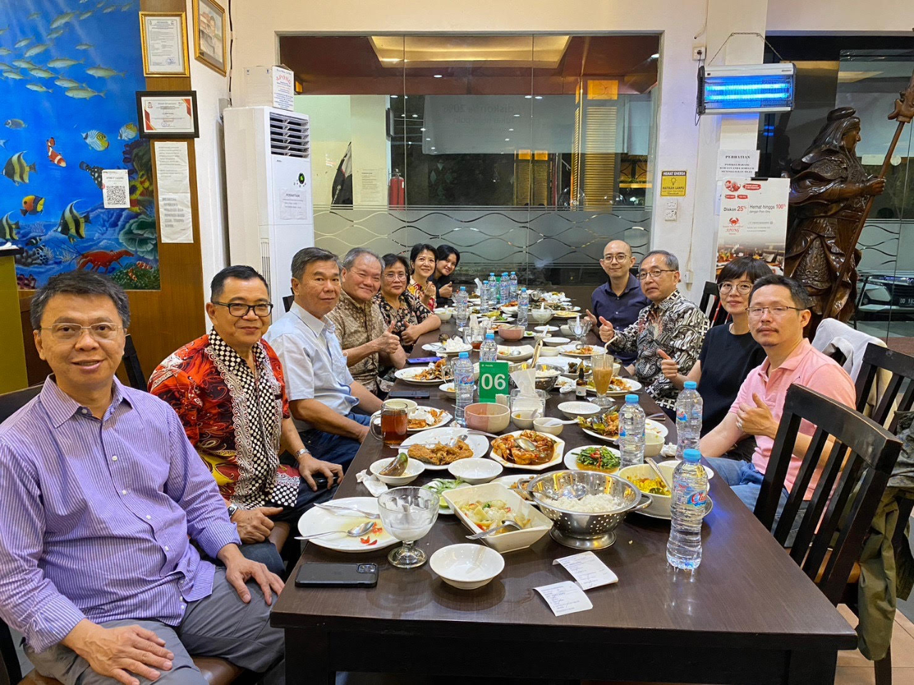 Director General TETO Surabaya Isaac Chiu meet with South Sulawesi - Taiwan alumni association 