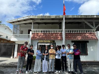 本館熱烈歡迎台灣高中生研究考察團訪問馬紹爾群島