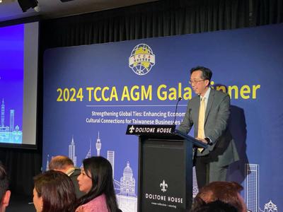 Ambassador Hsu and Madame Hsu  attended the Taiwan Chamber of Commerce in Australia’s(TCCA) AGM Gala Dinner